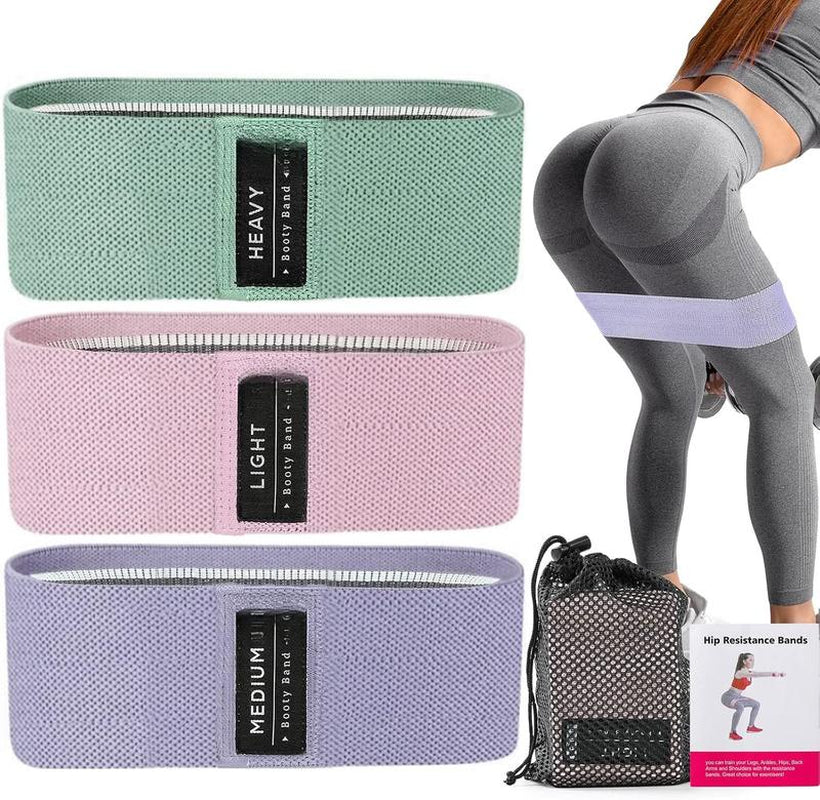 Booty Bands Set, Resistance Bands for Working Out, Exercise Bands for Women and Men and , Stretch Bands for Pilates, Yoga Starter Set