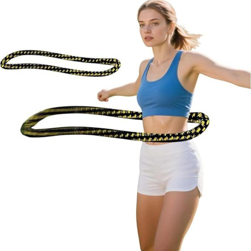 Multifunctional Hula Hoop Fitness Equipment Soft Spring Exercise Hoops Comfortable Design for Waist Protection Home Gym Kit Infinity Fitness