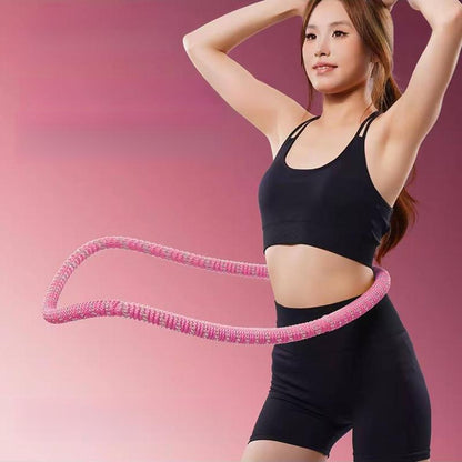 Multifunctional Hula Hoop Fitness Equipment Soft Spring Exercise Hoops Comfortable Design for Waist Protection Home Gym Kit Infinity Fitness