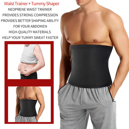 Men's Workout Enhancement Waist Belt